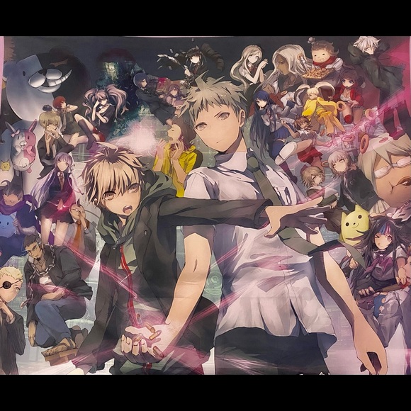 Dangaronpa anime wall tapestry like new. Very good condition. - Picture 1 of 1